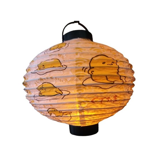 Sanrio Gudetama Chinese Paper Lantern LED Light Yellow Baby Chick Paper Lantern - Picture 2 of 16